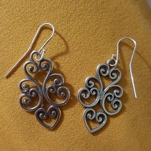 James Avery Jubilant Heart Earrings